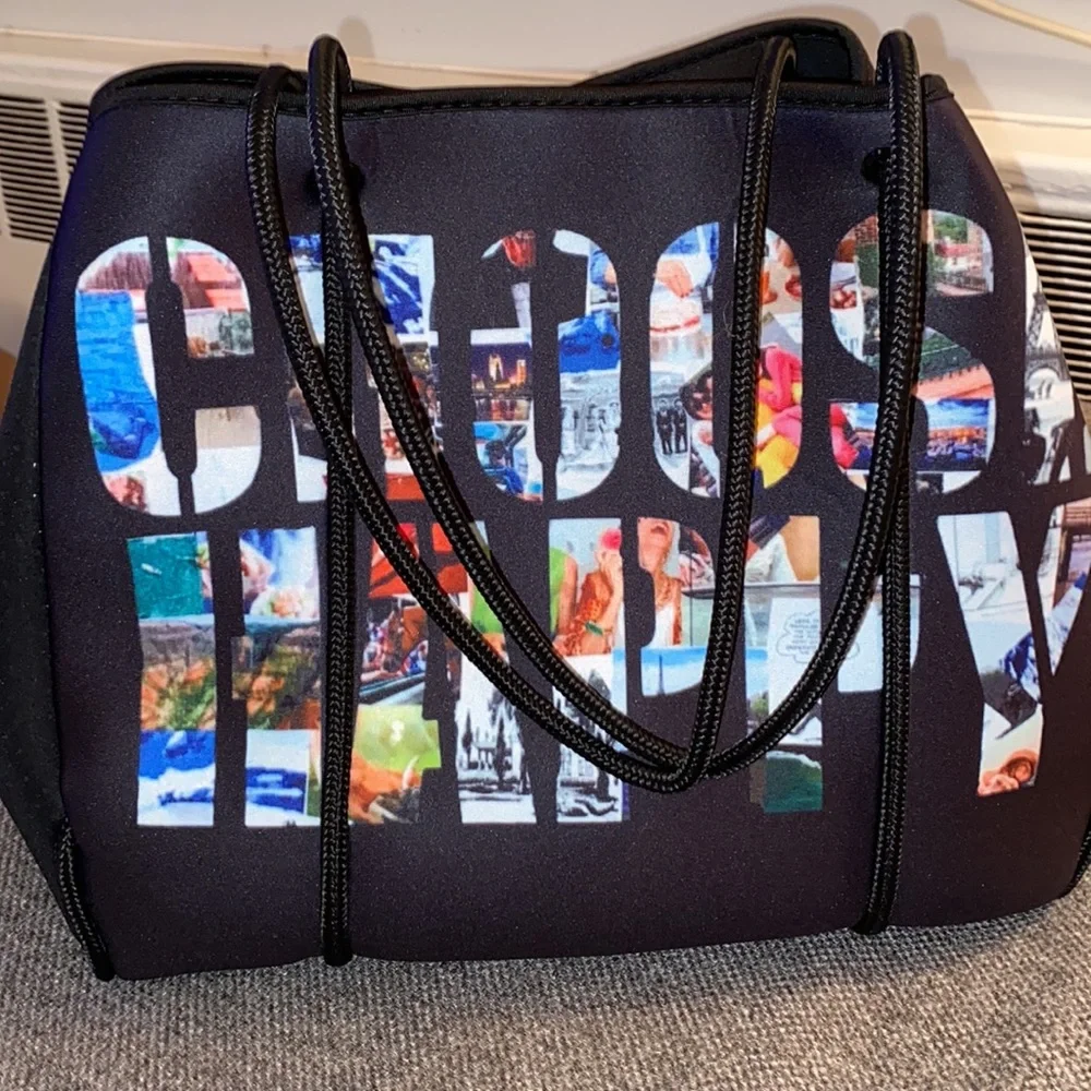Large tote with 